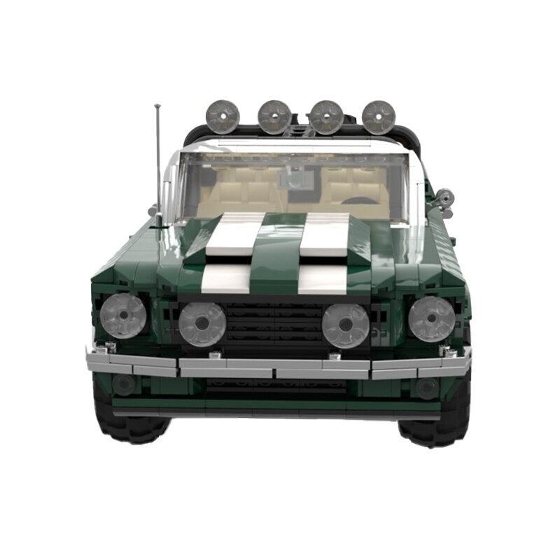 MOCBRICKLAND MOC-89754 Ford Mustang Off-road