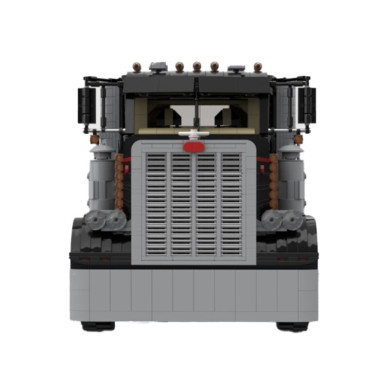 MOCBRICKLAND MOC-89760 Black Monster Truck