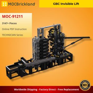 Technician Moc 91211 Gbc Invisible Lift By 9vsystem Mocbrickland (2)