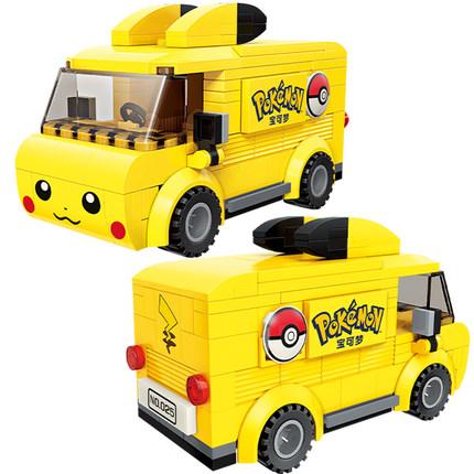 Qman K20205-K20206 Pokémon Pikachu Car