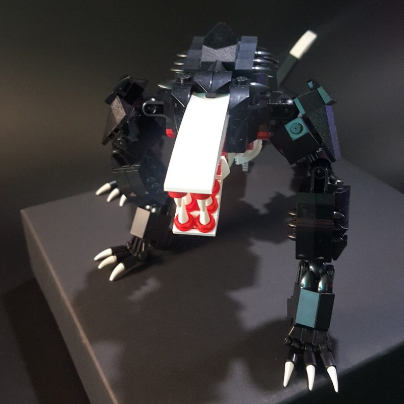 MOCBRICKLAND MOC-89743 Monster SCP-682 Hard-To-Destroy Reptile