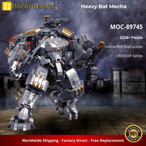 Creator Moc 89745 Heavy Bat Mecha Mocbrickland (5)