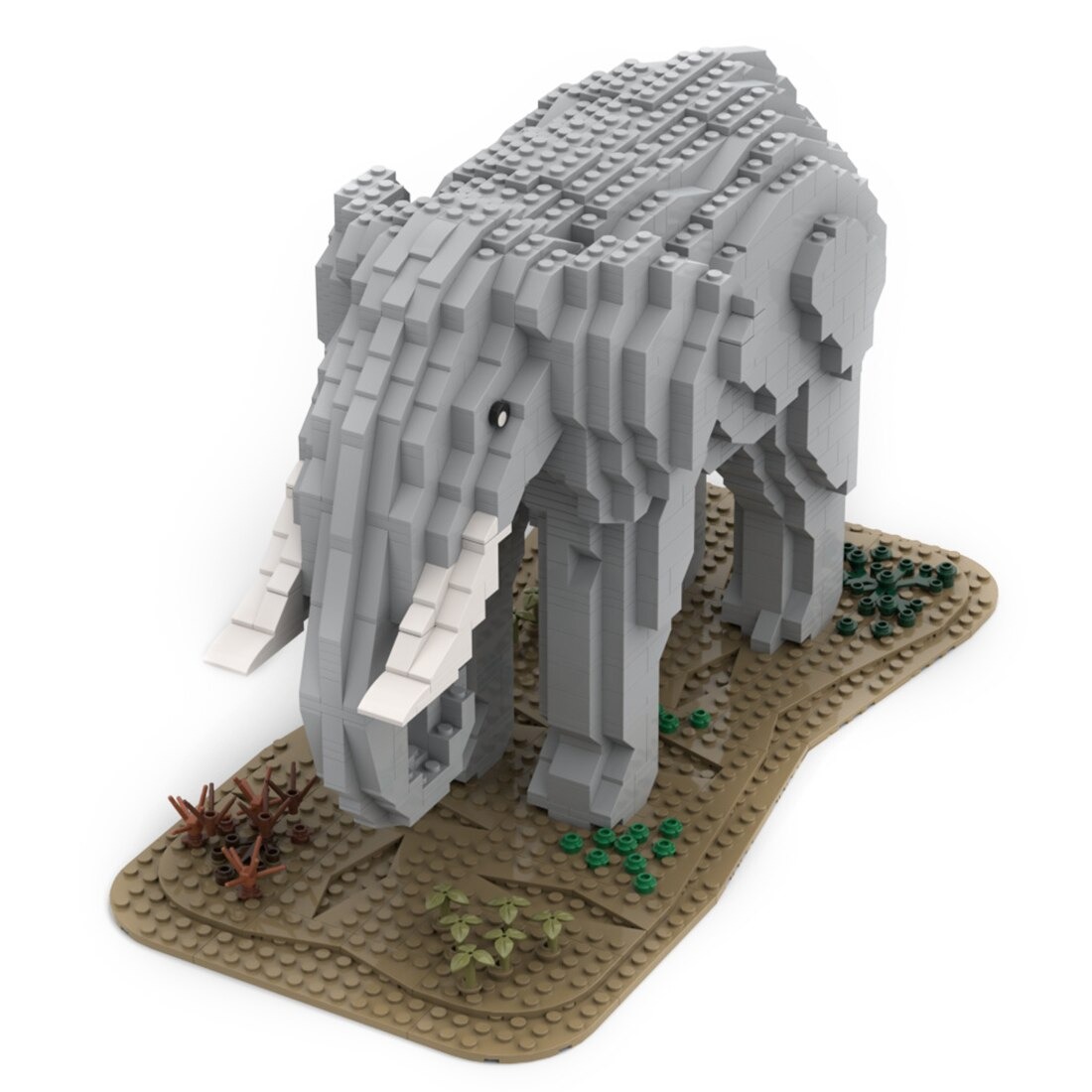 Creator Moc 93606 Elephant By Ben Stephenson Mocbrickland (4) Creator Moc 93606 Elephant By Ben Stephenson Mocbrickland (4)