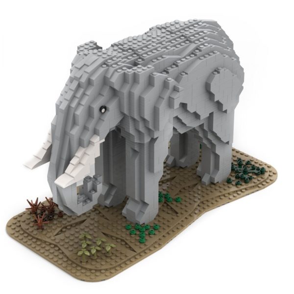 Creator Moc 93606 Elephant By Ben Stephenson Mocbrickland (7)