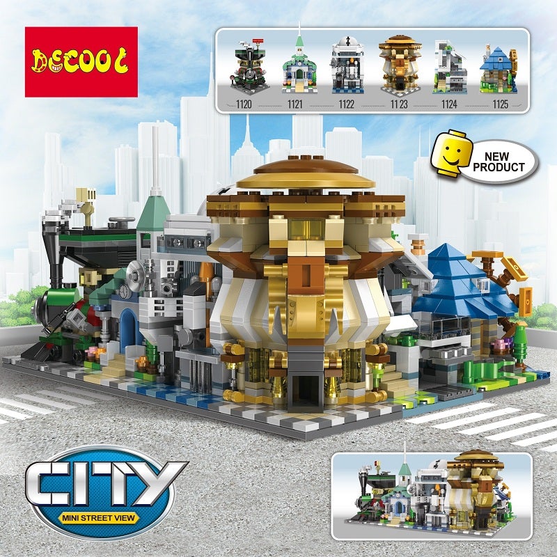 DECOOL 1120-1125 Mini City 6 in 1