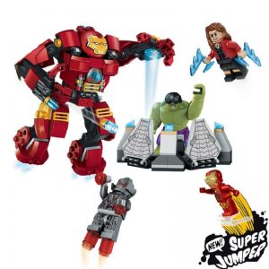 Decool 7110 Ultron Iron Man Smash Hulk Buster