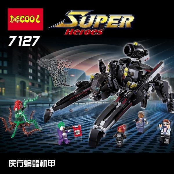 Decool 7127 Ride The Scuttler With Batman Man Bat