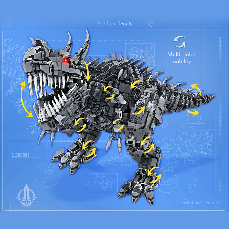 Enlighten QD66001 Overlord Blade Mechanical Tyrannosaurus Rex