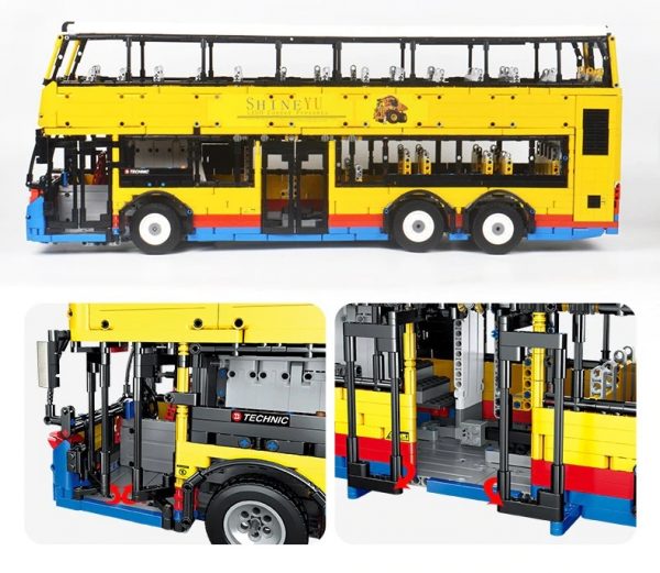 Happy Build Yc Qc015 Urban Double Decker Bus (4)