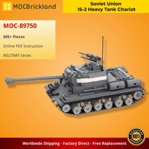 Military Moc 89750 Soviet Union Is 2 Heavy Tank Chariot Mocbrickland (2)