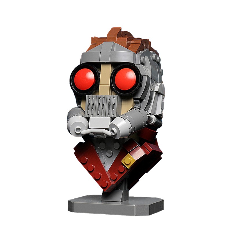 MOCBRICKLAND MOC-13461 Star-Lord Bust