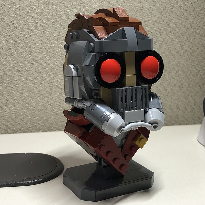 MOCBRICKLAND MOC-13461 Star-Lord Bust
