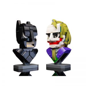 Mocbrickland Moc 22597 Dark Knight Bust Collection (2)