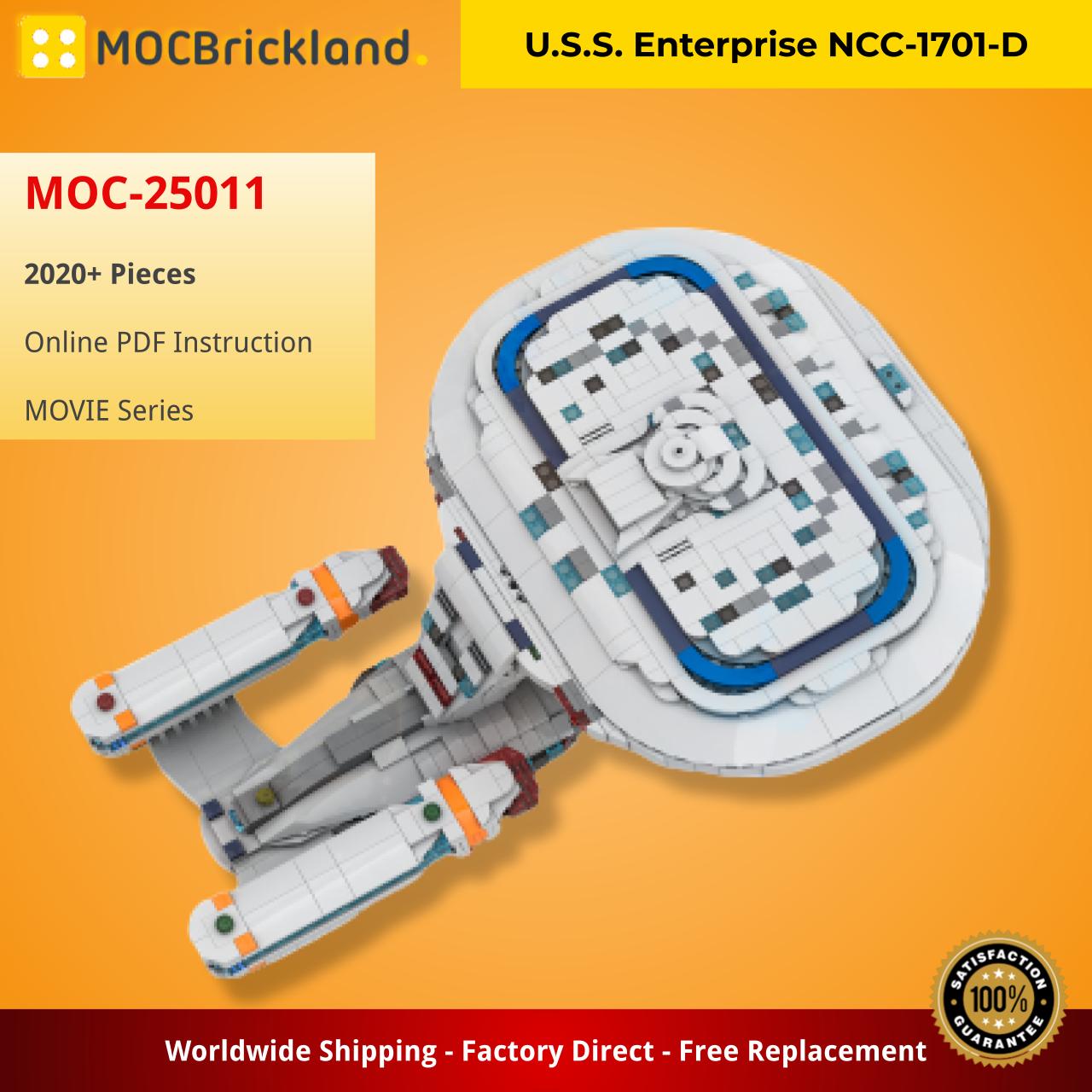 Mocbrickland Moc 25011 U.s.s. Enterprise Ncc 1701 D (2) Mocbrickland Moc 25011 U.s.s. Enterprise Ncc 1701 D (2)