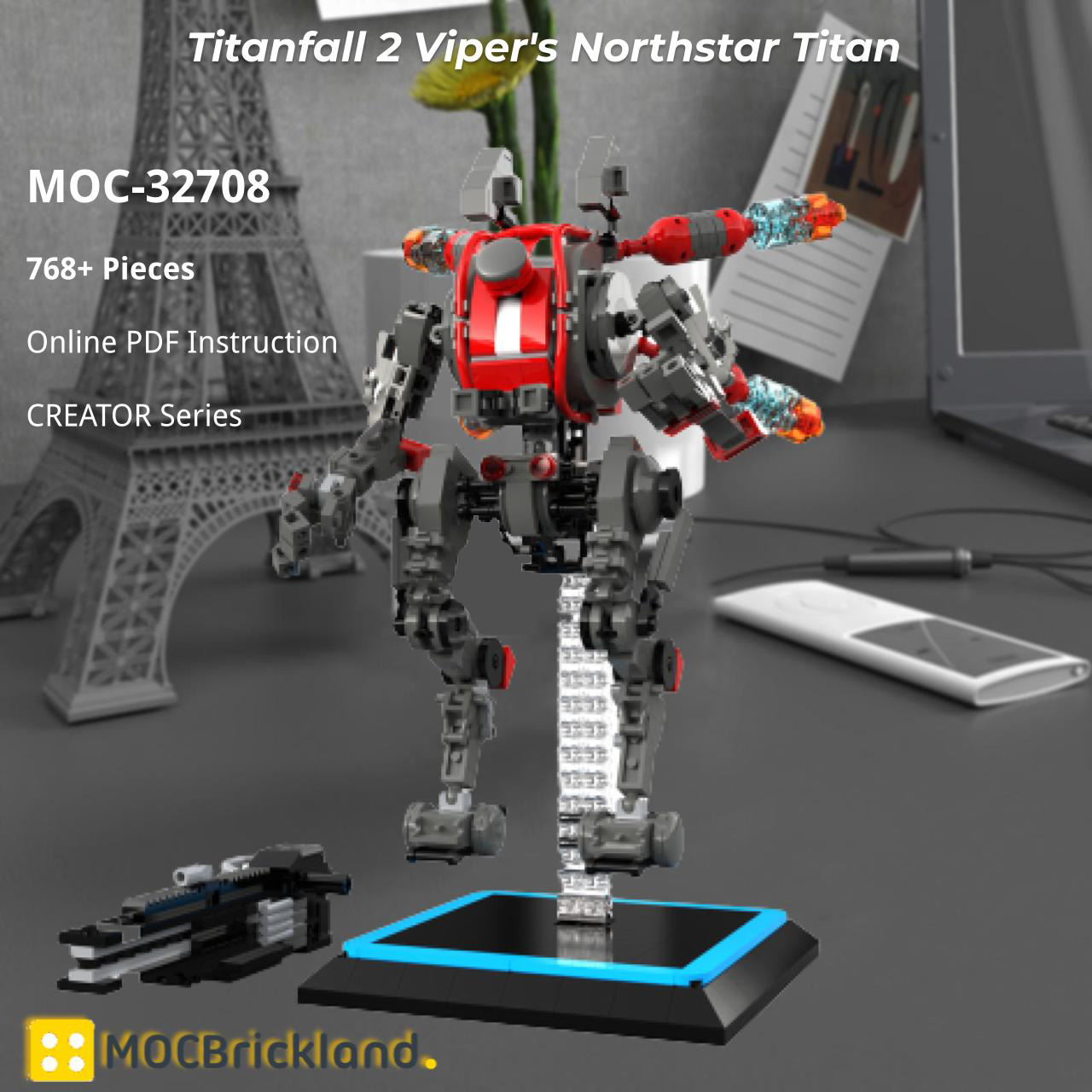  Titan Viper's Northstar Building Model Kit, Fall Game