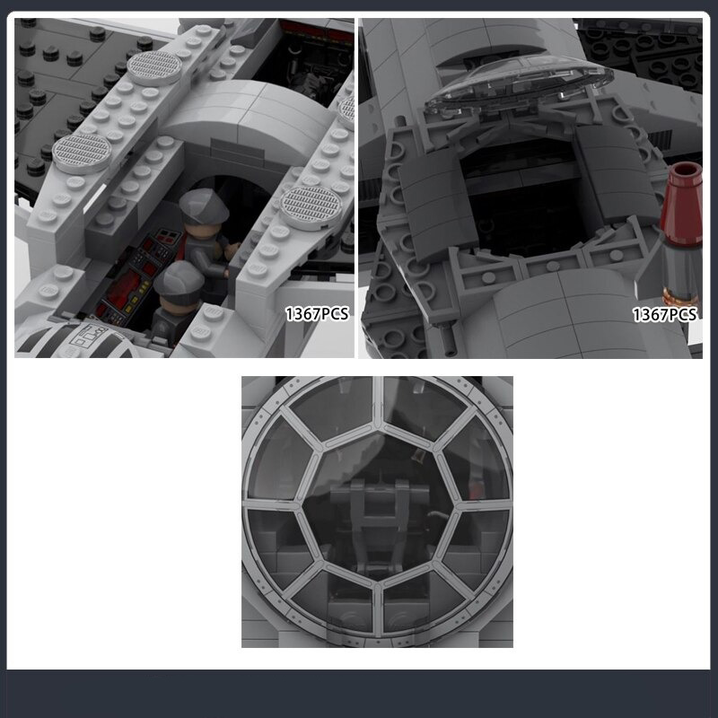 MOCBRICKLAND MOC-39861 TIE Bomber Fortress