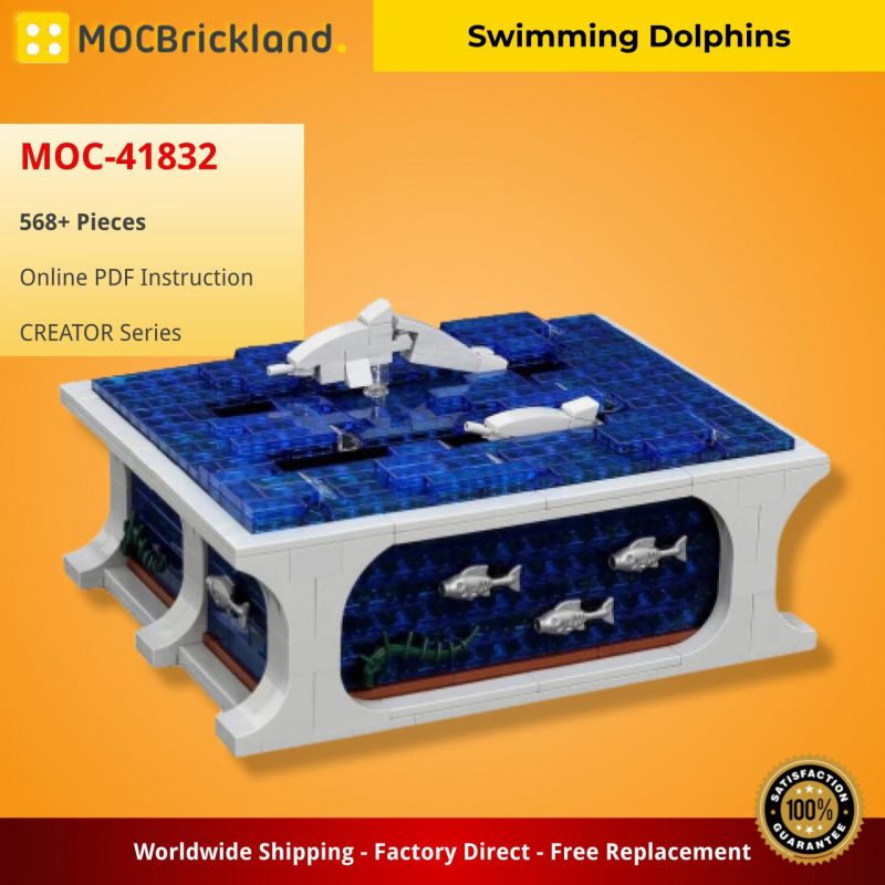 MOCBRICKLAND MOC-41832 Swimming Dolphins