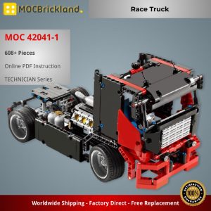 Mocbrickland Moc 42041 1 Race Truck (2)