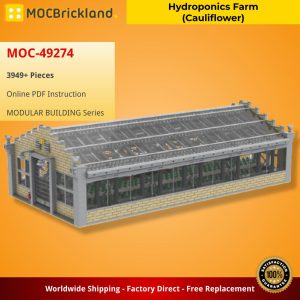 Mocbrickland Moc 49274 Hydroponics Farm (cauliflower) (2)