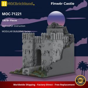 Mocbrickland Moc 71221 Finwër Castle (2)