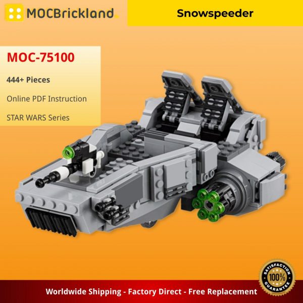 Mocbrickland Moc 75100 Snowspeeder (3)