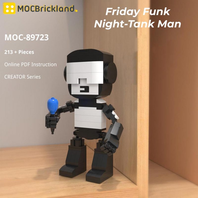 MOCBRICKLAND MOC-89723 Friday Funk Night-Tank Man