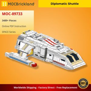 Mocbrickland Moc 89733 Diplomatic Shuttle