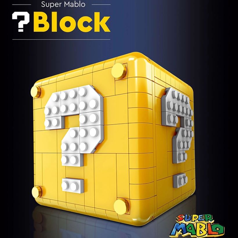 MOCBRICKLAND MOC-93671 Mini Mario Question Block