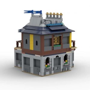 Modular Building Moc 87503 31120 Medieval Inn By Tavernellos Mocbrickland (3)