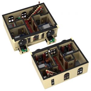 Modular Building Moc 95212 Hotel By Red5 Leader Mocbrickland (7)