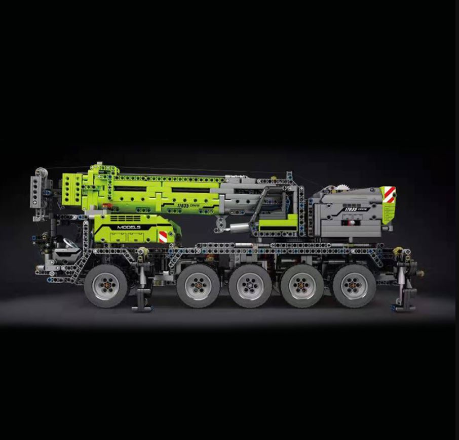 Mould King 17035 Green Electric Mechanical Crane Ultimate 42009 (2) Mould King 17035 Green Electric Mechanical Crane Ultimate 42009 (2)