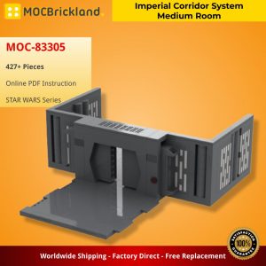 Star Wars Moc 83305 Imperial Corridor System Medium Room By Brick Boss Pdf Mocbrickland (2)