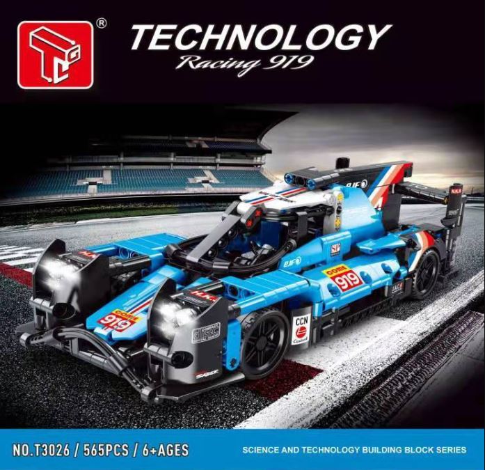 TGL T3026 Porsche 919 Pull Back Car