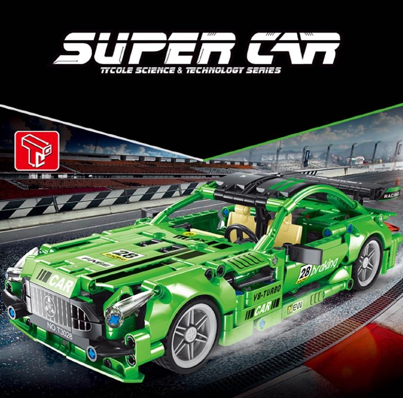 TLG T3028 Green Super Car
