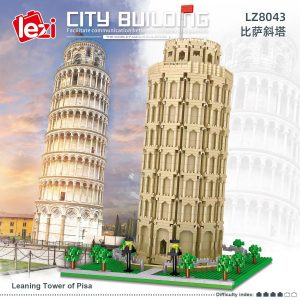 Lezi Lz8043 Leaning Tower Of Pisa