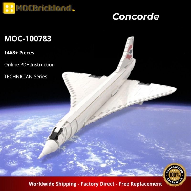 MOCBRICKLAND MOC-100783 Concorde