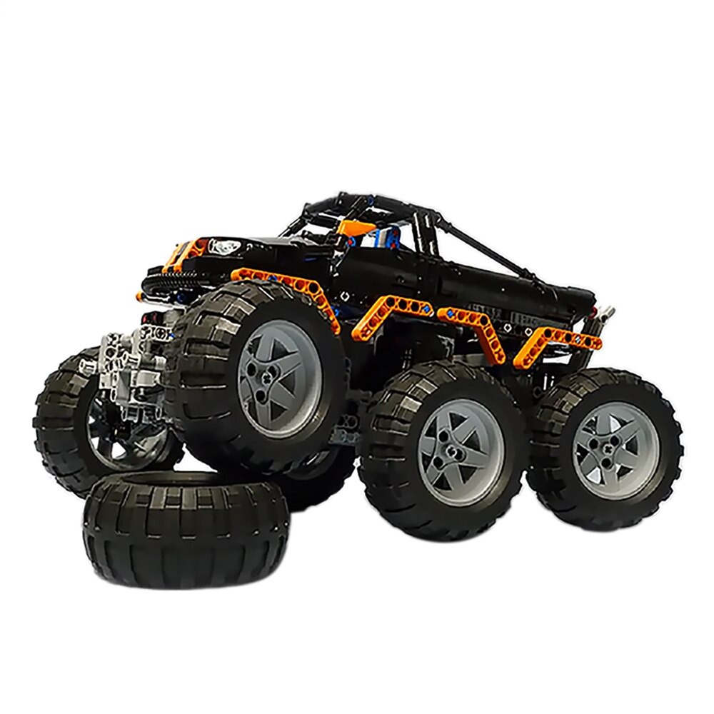 Mocbrickland Moc 1244 Monster Truck 6x6 (1) Mocbrickland Moc 1244 Monster Truck 6x6 (1)