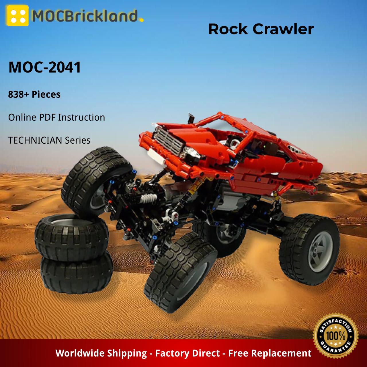Mocbrickland Moc 2041 Rock Crawler (2) Mocbrickland Moc 2041 Rock Crawler (2)