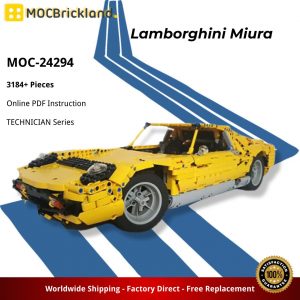 Mocbrickland Moc 24294 Lamborghini Miura (2)
