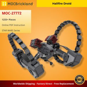 Mocbrickland Moc 27772 Hailfire Droid (1)