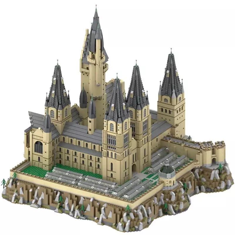 MOCBRICKLAND MOC-30884 Hogwart's Castle (71043) Epic Extension C4296
