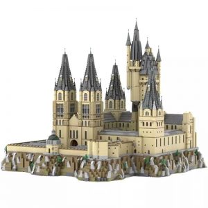 Mocbrickland Moc 30884 Hogwart's Castle (71046) Epic Extension C4296