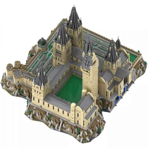 Mocbrickland Moc 30884 Hogwart's Castle (71047) Epic Extension C4296