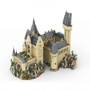 Mocbrickland Moc 30884 Hogwart's Castle (71049) Epic Extension C4195