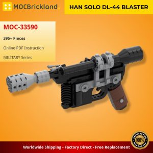 Mocbrickland Moc 33590 Han Solo Dl 44 Blaster (2)