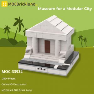 Mocbrickland Moc 33932 Museum For A Modular City (2)