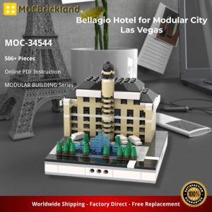 Mocbrickland Moc 34544 Bellagio Hotel For Modular City Las Vegas (2)