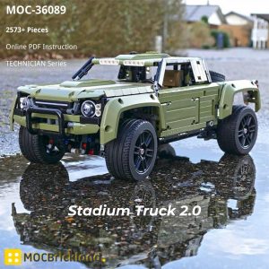 Mocbrickland Moc 36089 Stadium Truck 2 (2)