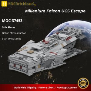 Mocbrickland Moc 37453 Millenium Falcon Ucs Escape (2)