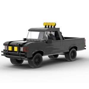Mocbrickland Moc 40486 Back To The Future Toyota 4x4 Pickup Truck (2)